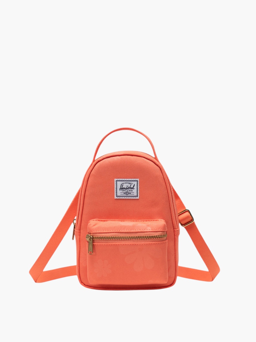Solid Backpack with Adjustable Straps and Zip Closure - 18x13 cm