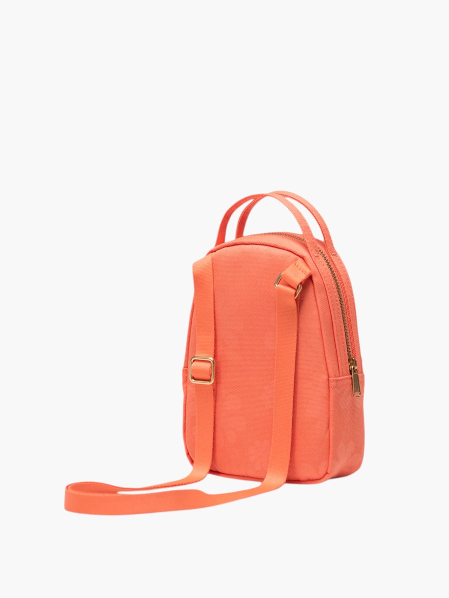 Solid Backpack with Adjustable Straps and Zip Closure - 18x13 cm