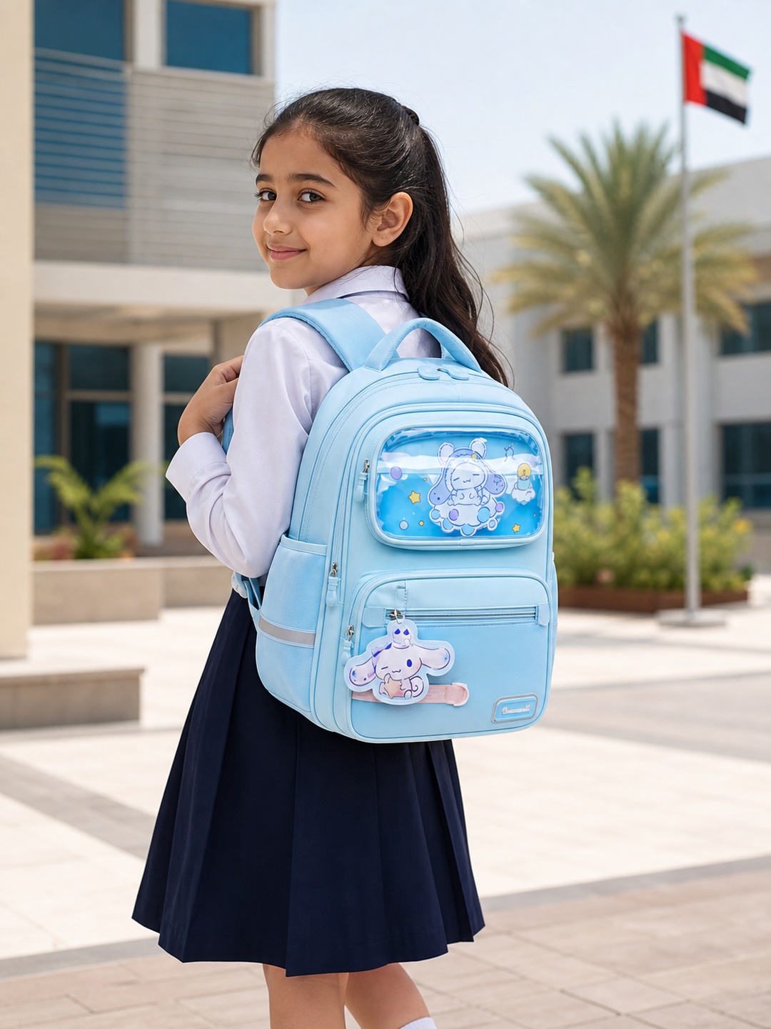 Kids Graphic Pocket Zip Backpack - Elementary