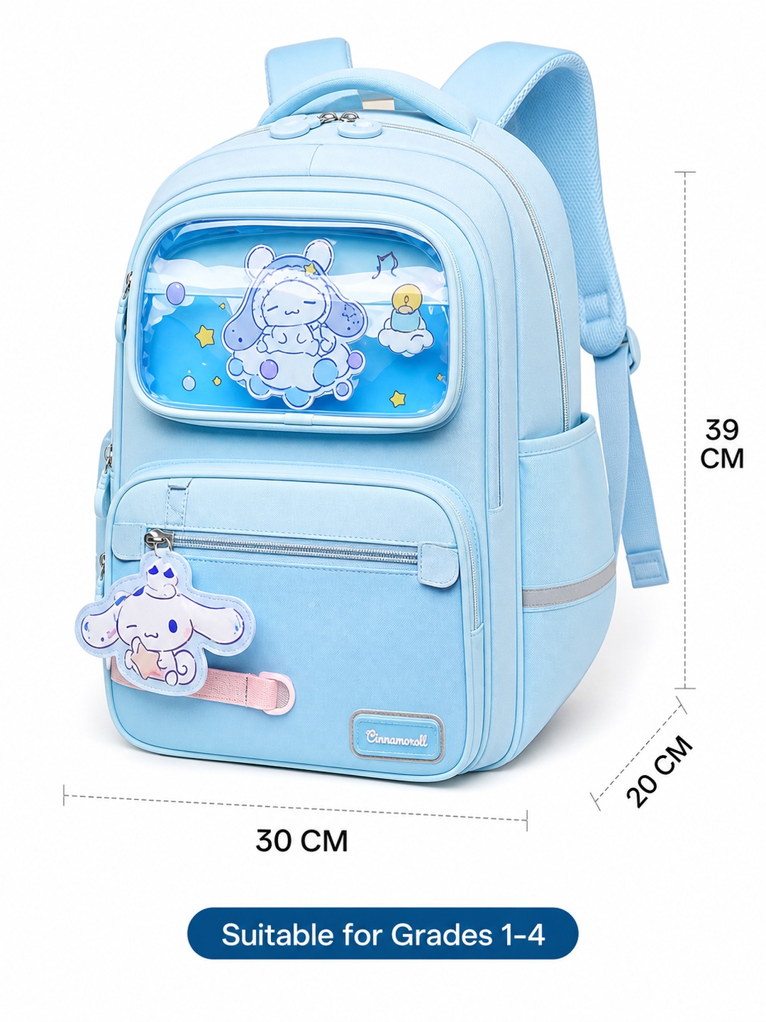 Kids Graphic Pocket Zip Backpack - Elementary