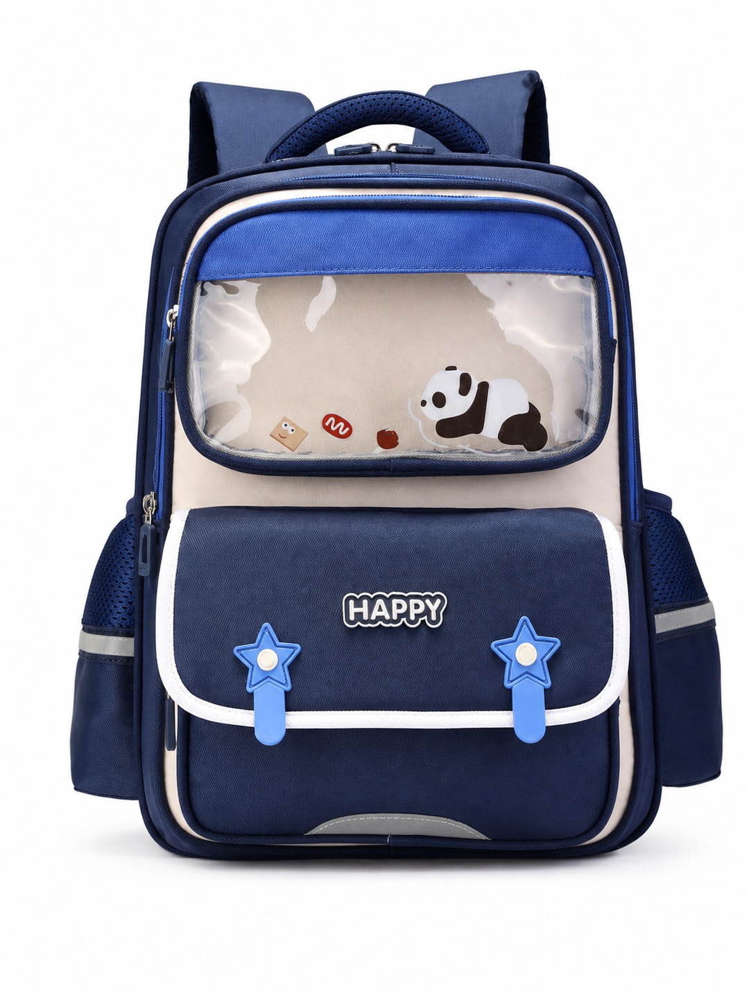 Kids Graphic Print Zip Closure Backpack