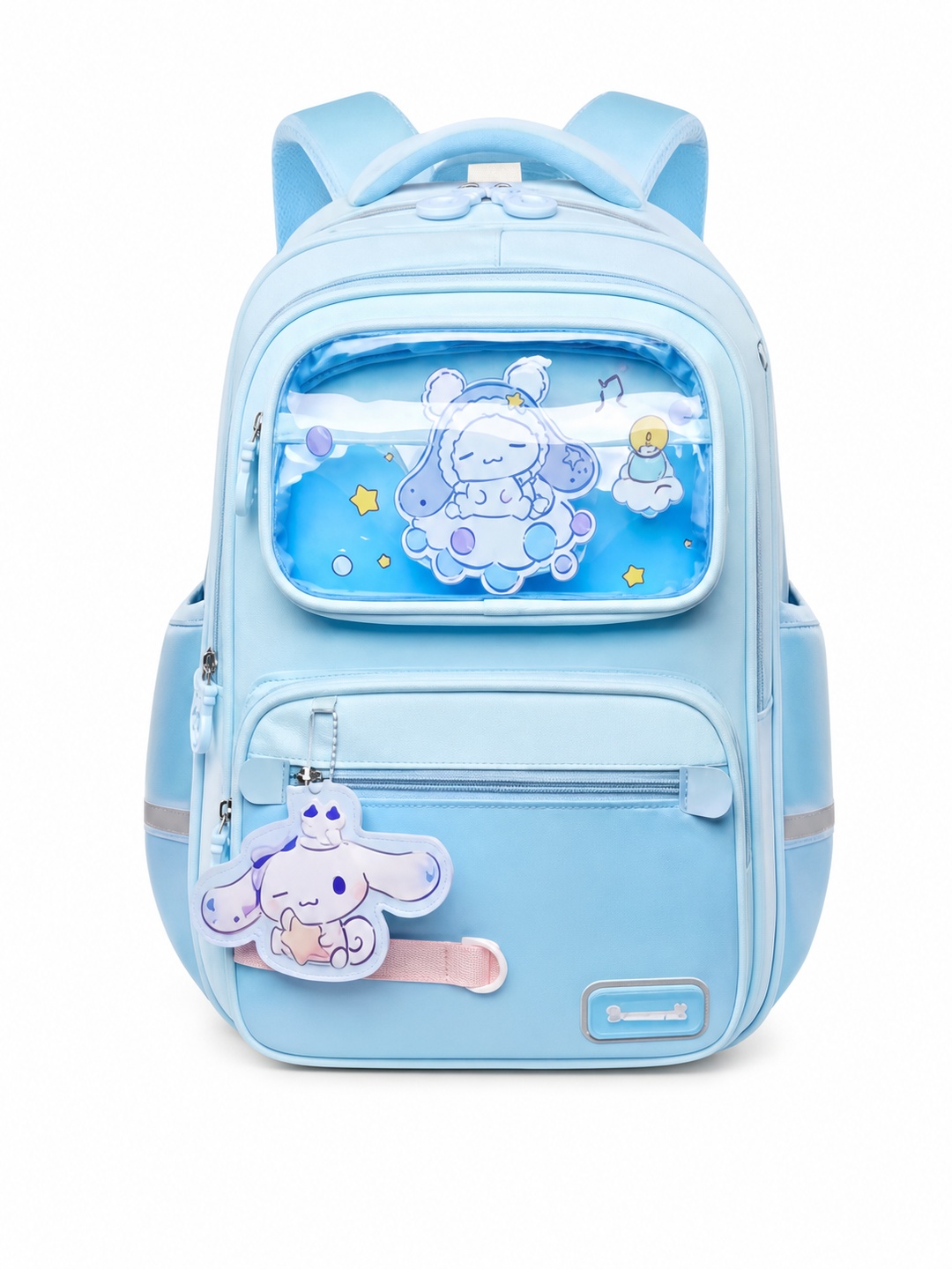 Kids Graphic Pocket Zip Backpack - Primary