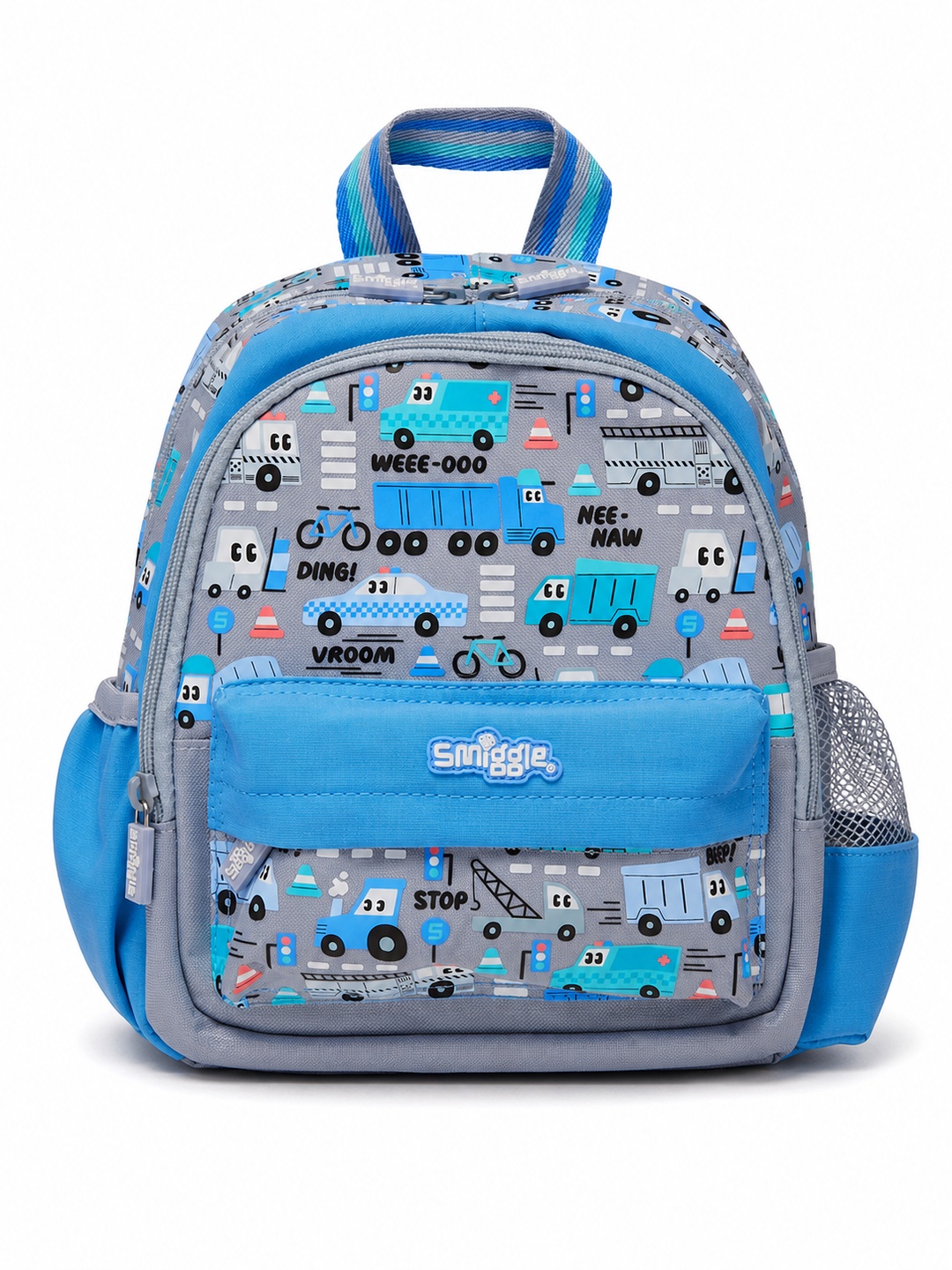 Boys Graphic Print Zip Closure Backpack