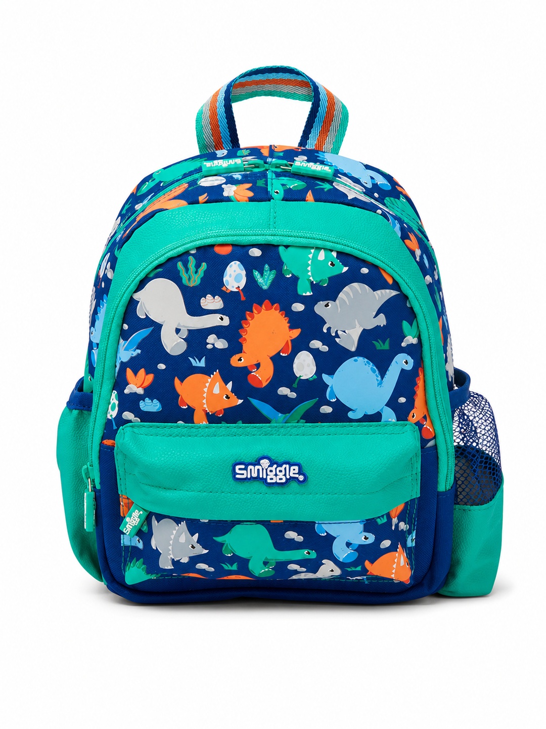 Boys Dinosaur Print Zip Closure Backpack