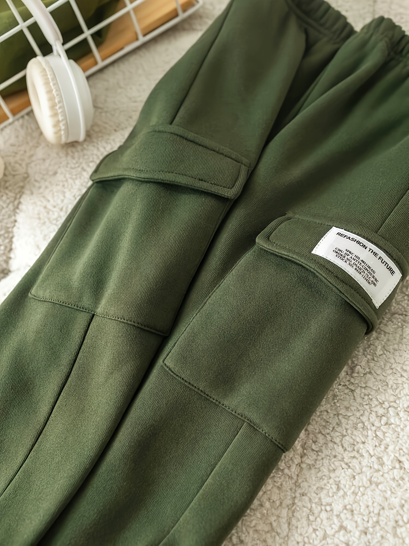 Green Solid Tracksuit