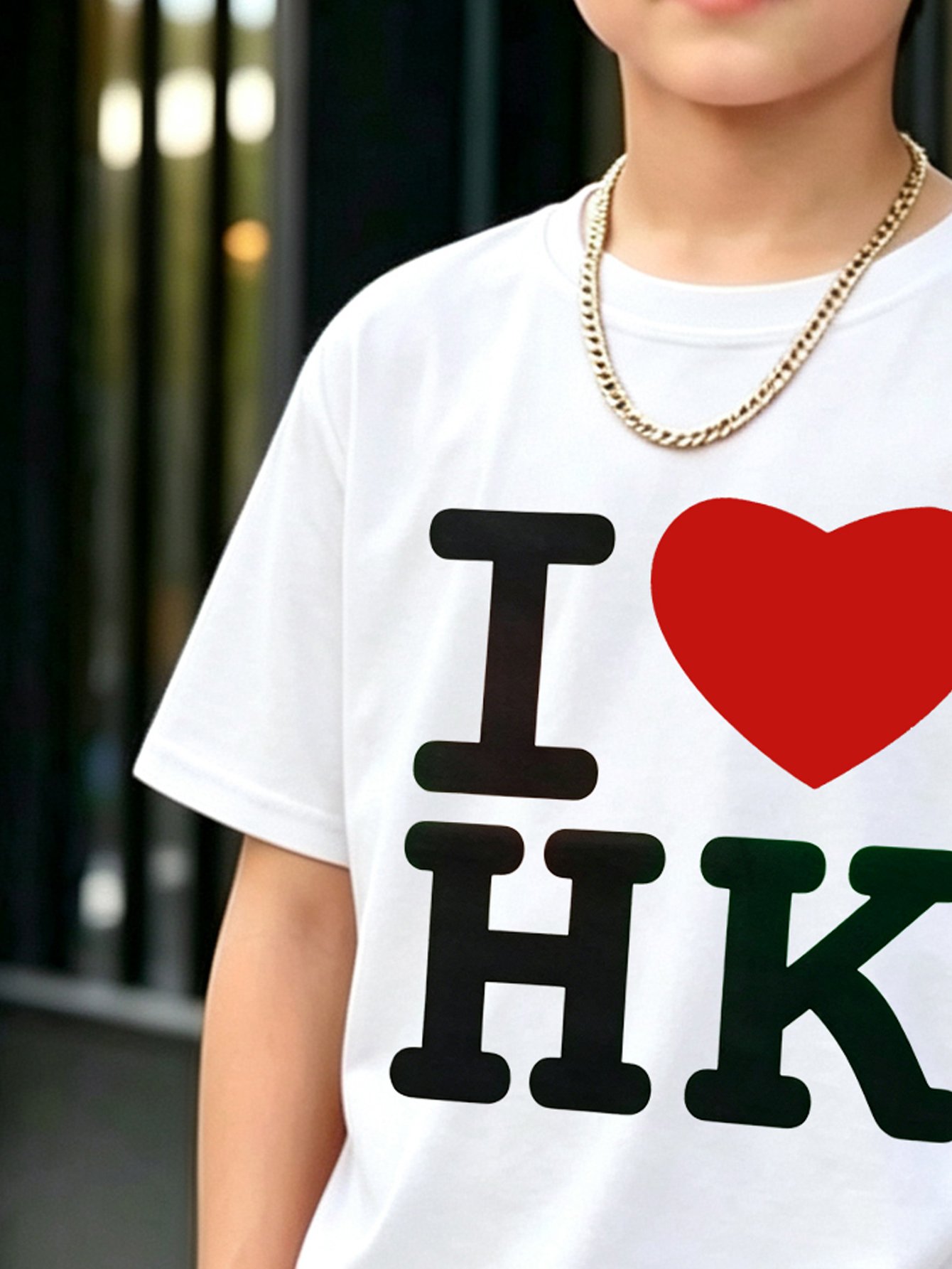 Boys Cotton Graphic T-Shirt