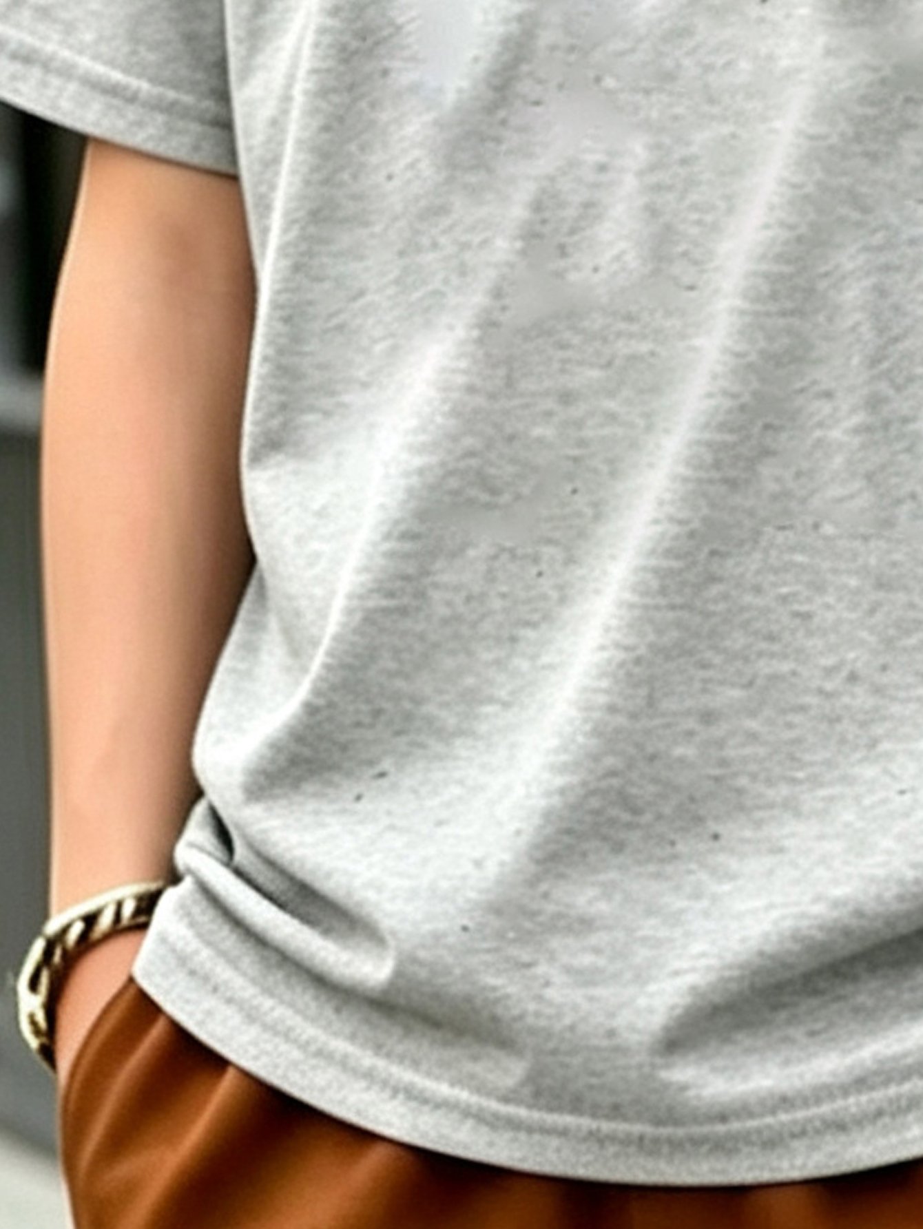 Boys Grey Cotton Short Sleeve Graphic T-Shirt