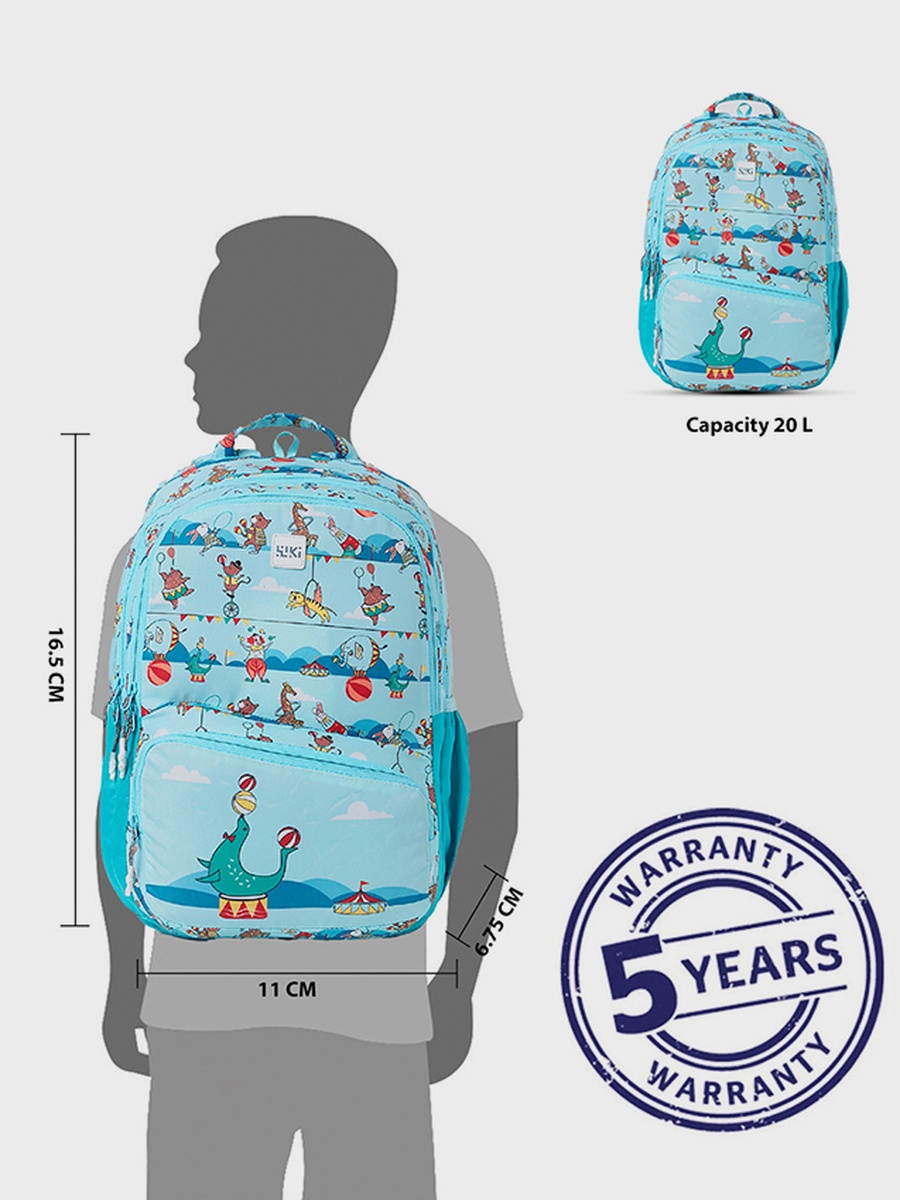 Wiki Champ 4 Circus Backpack - Turquoise