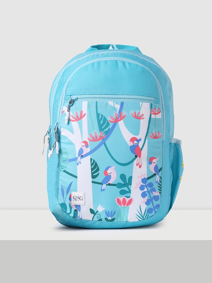 Wiki Girl 1 Tropical Backpack - Turquoise