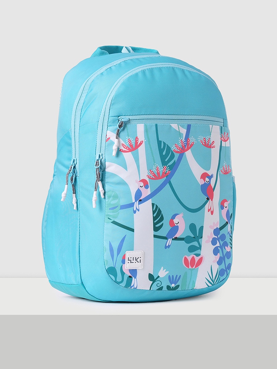 Wiki Girl 1 Tropical Backpack - Turquoise