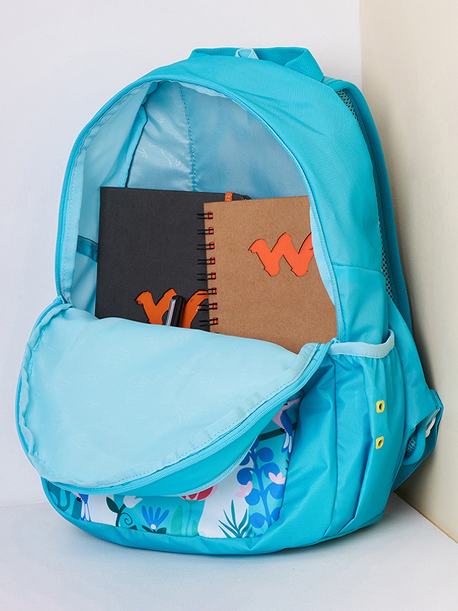 Wiki Girl 1 Tropical Backpack - Turquoise