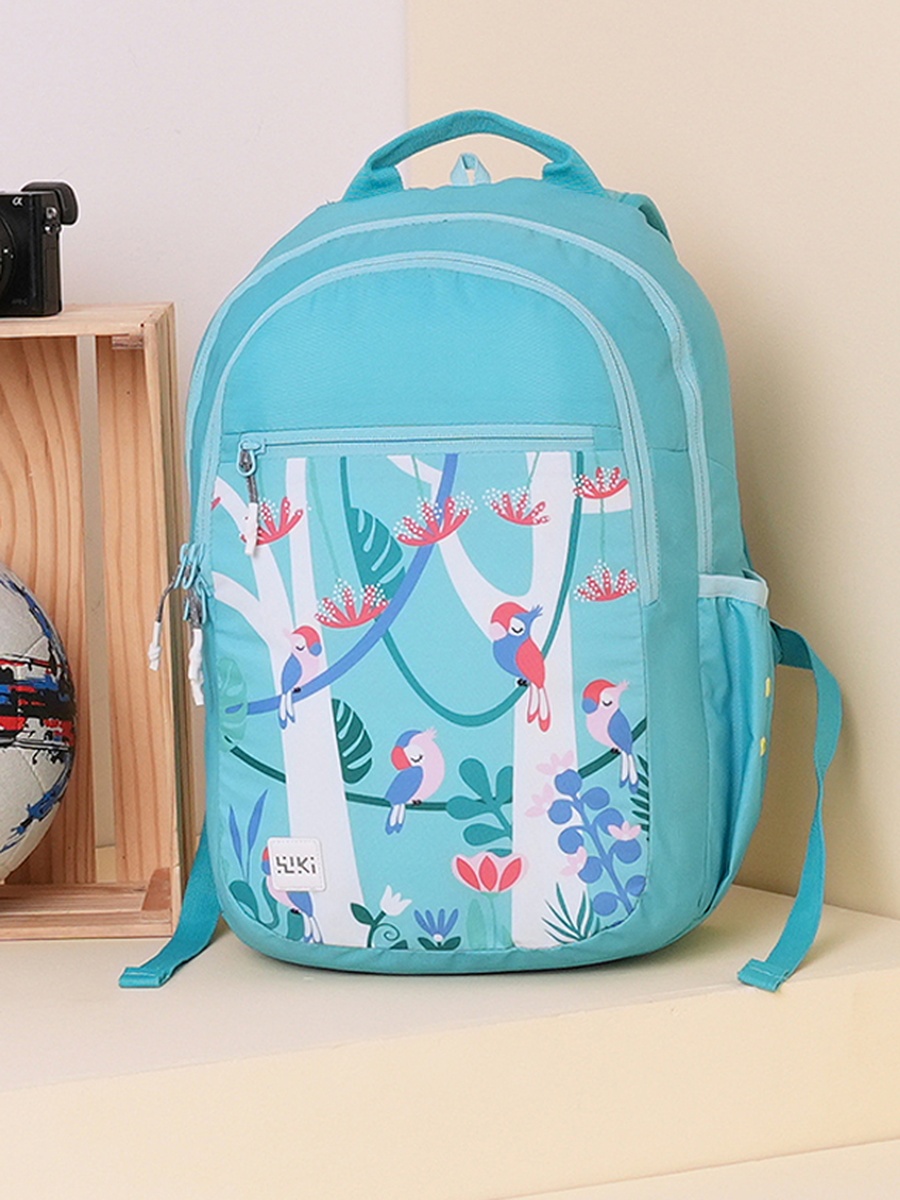 Wiki Girl 1 Tropical Backpack - Turquoise
