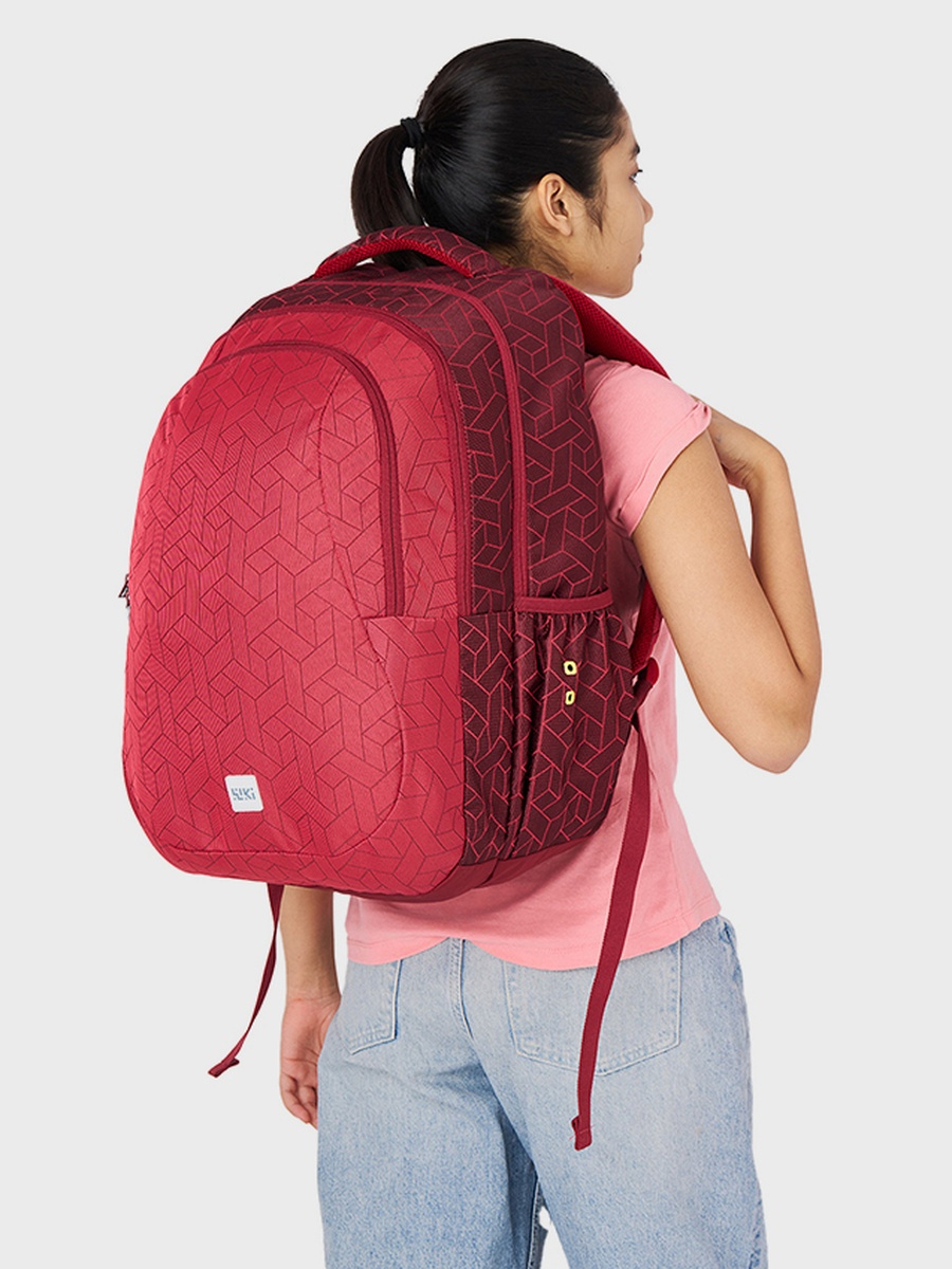 Wiki 5 Binate Backpack - Red