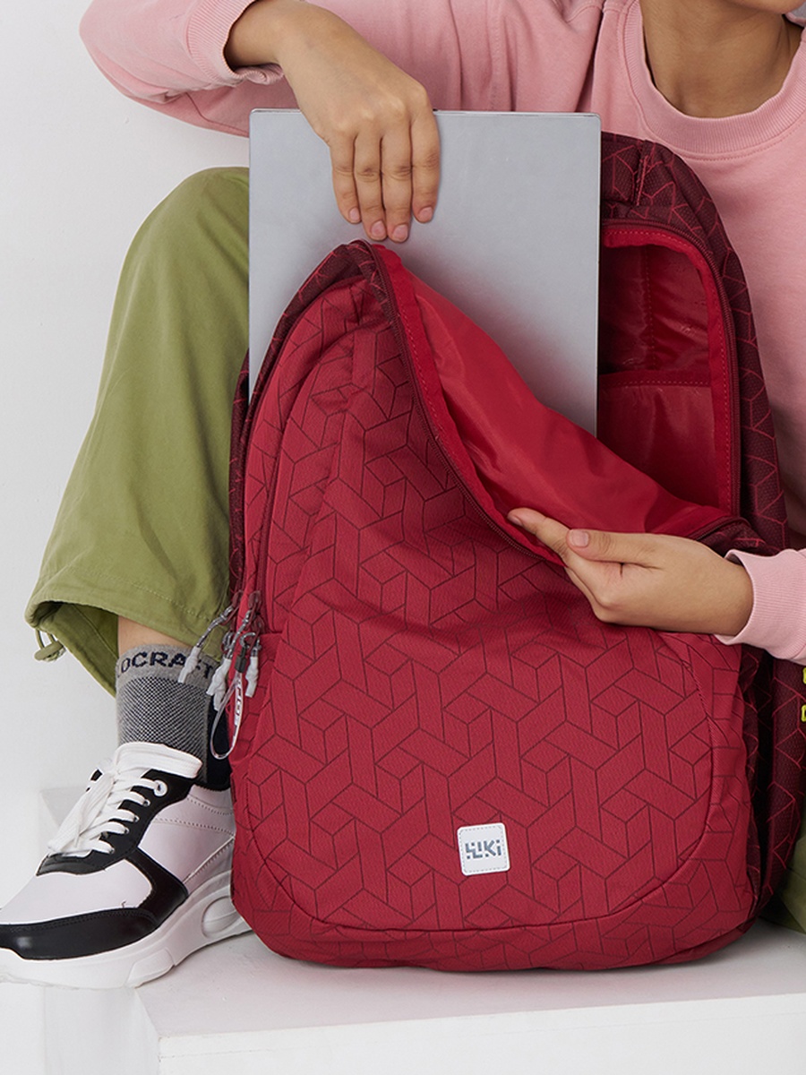 Wiki 5 Binate Backpack - Red