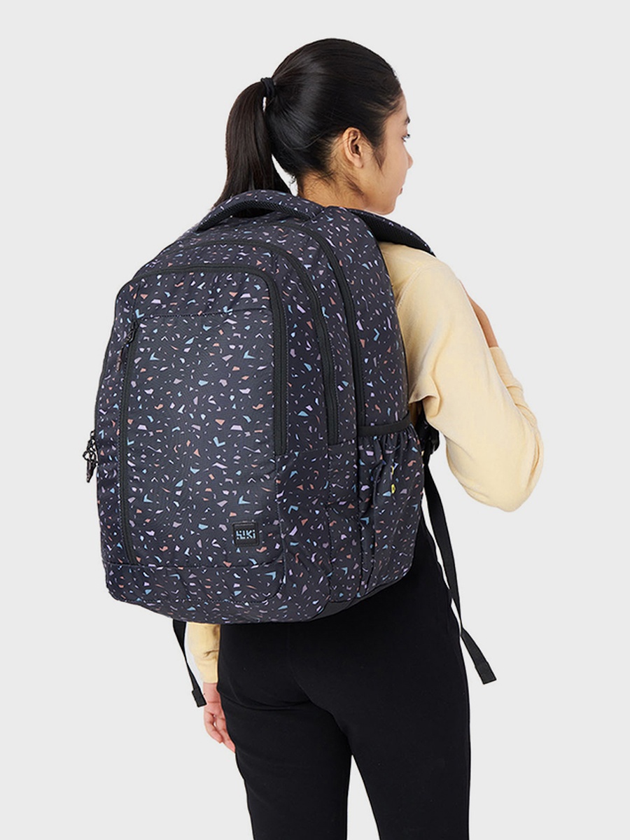 Wiki 6 Tile Backpack - Black