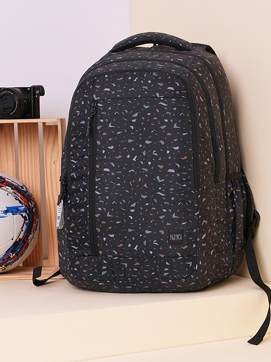 Wiki 6 Tile Backpack - Black