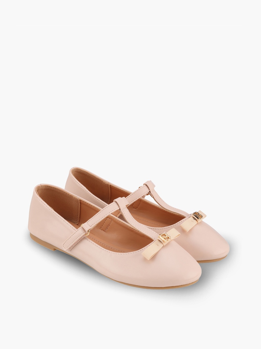 Bow Accent Mary Jane Shoes