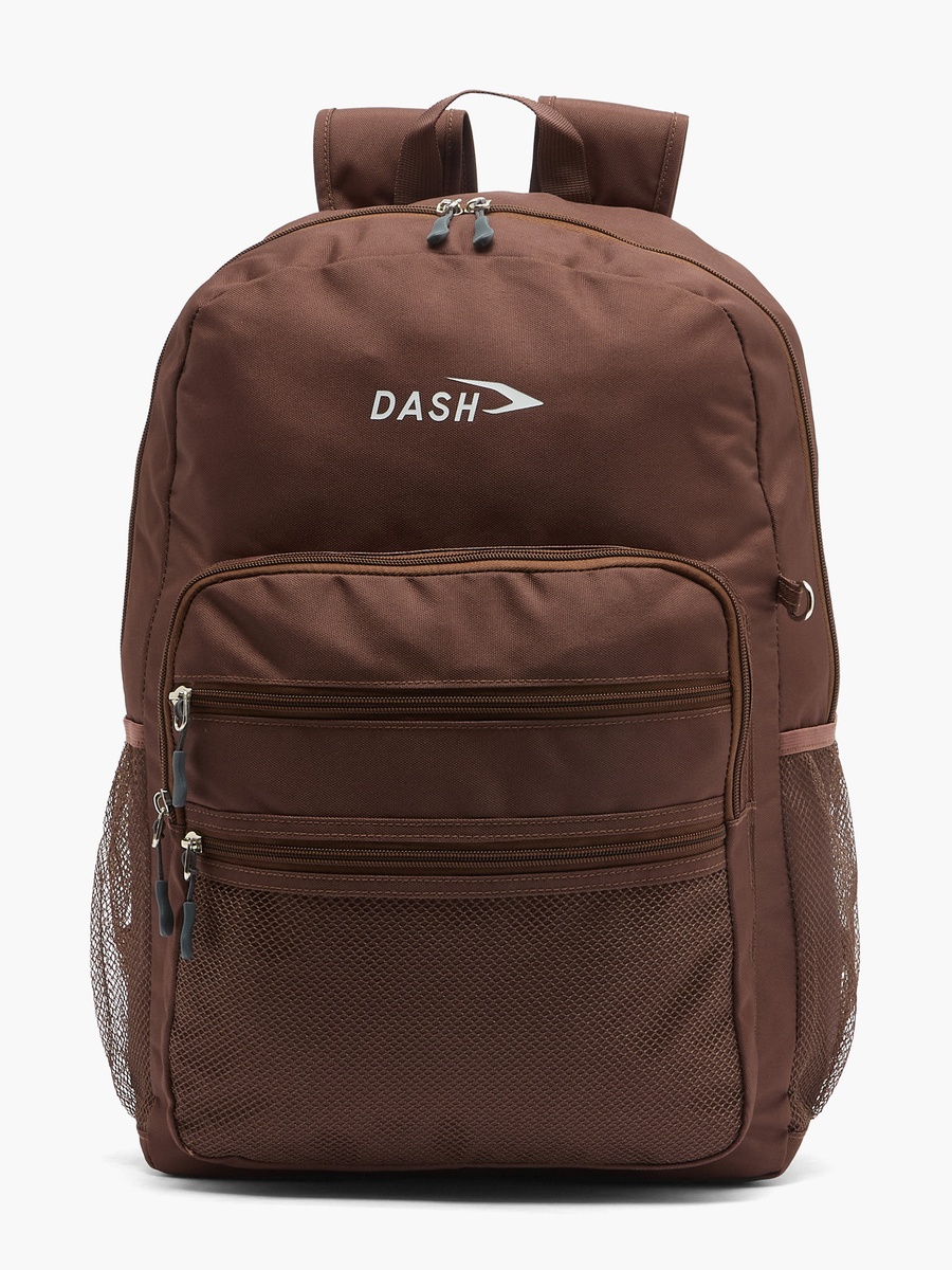 Solid 2-Piece School Backpack Set with Pencil Pouch