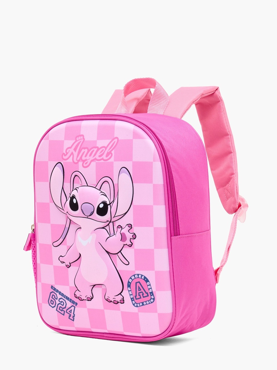 Angel Print Backpack with Padded Strap