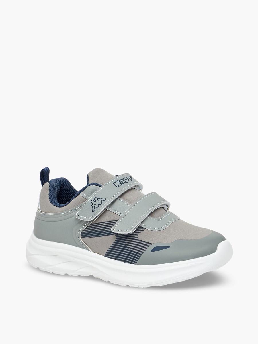 Panelled Hook and Loop Sports Shoes