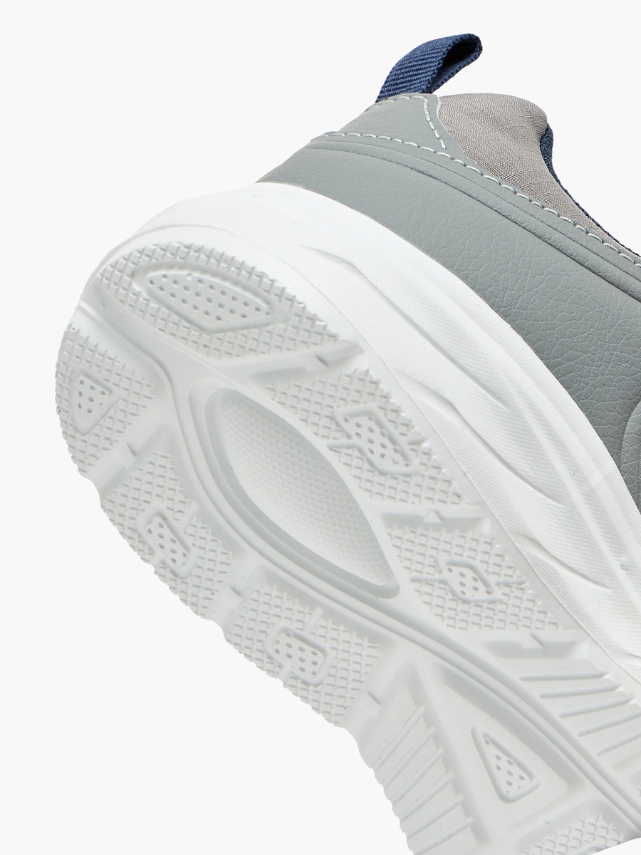 Panelled Hook and Loop Sports Shoes