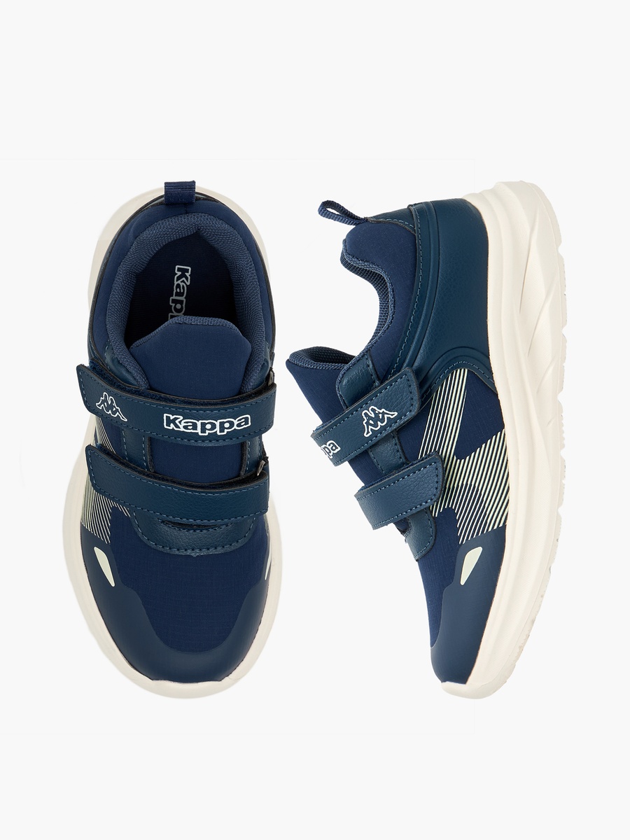 Panelled Hook and Loop Sports Shoes