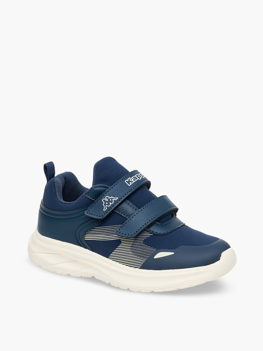 Panelled Hook and Loop Sports Shoes