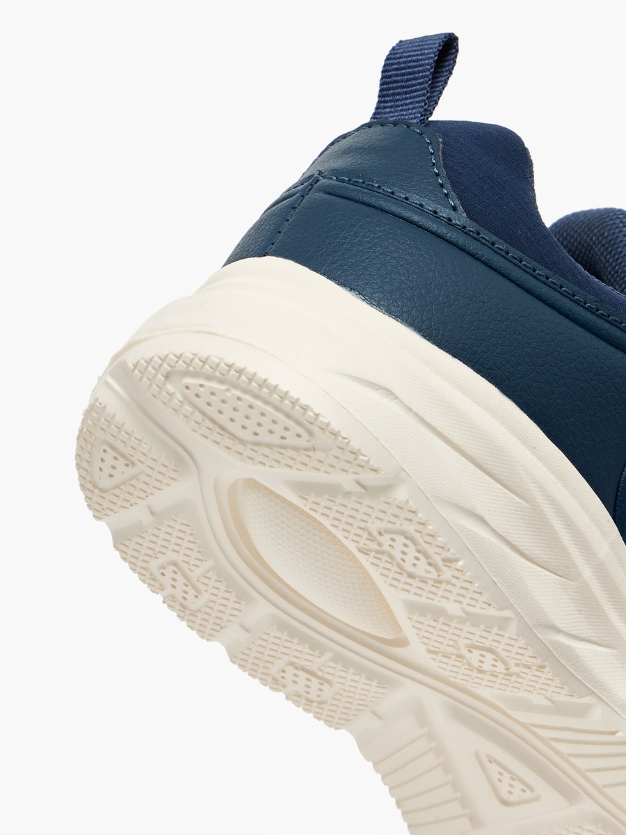 Panelled Hook and Loop Sports Shoes