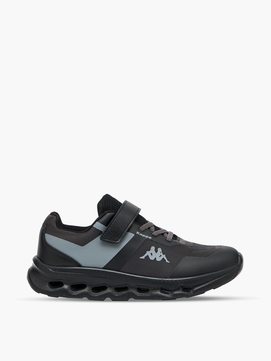 Logo Print Hook and Loop Sports Shoes
