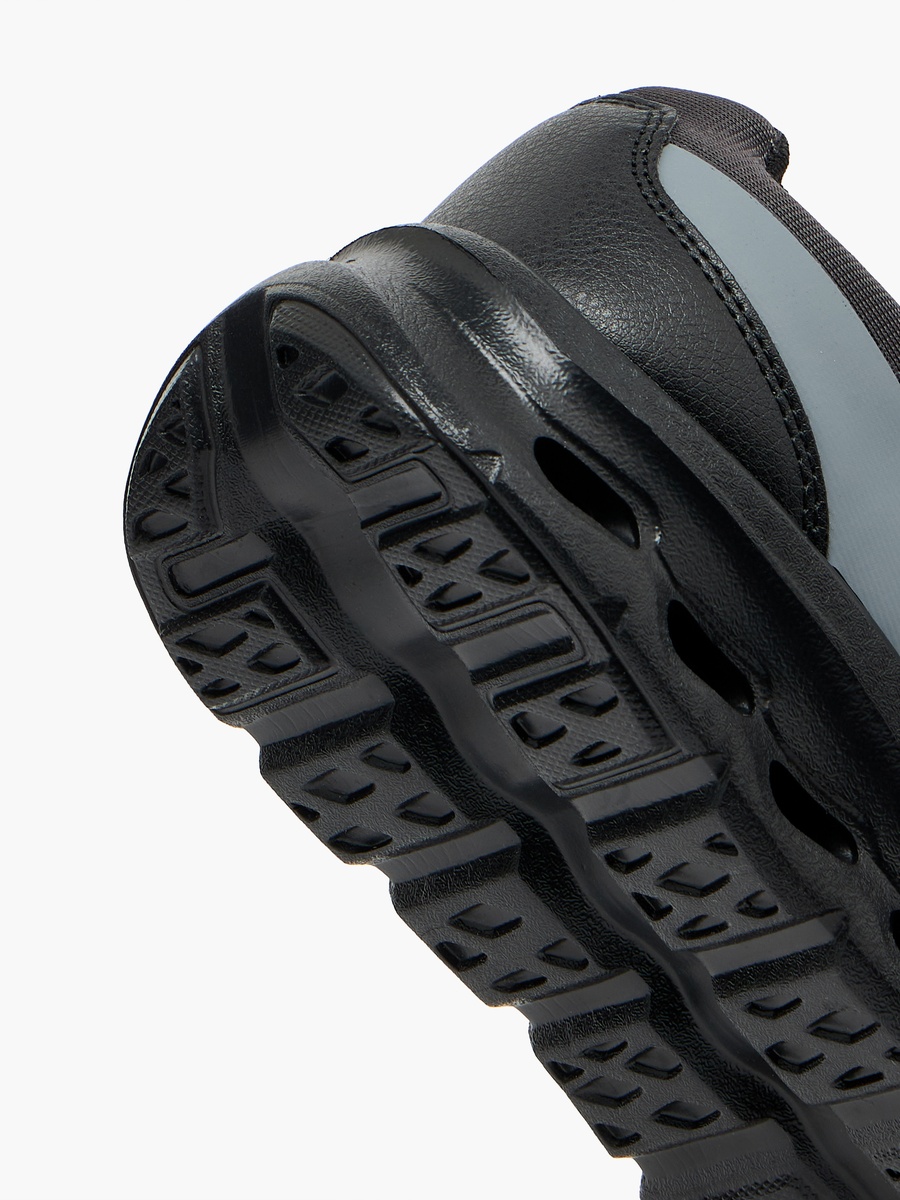 Logo Print Hook and Loop Sports Shoes