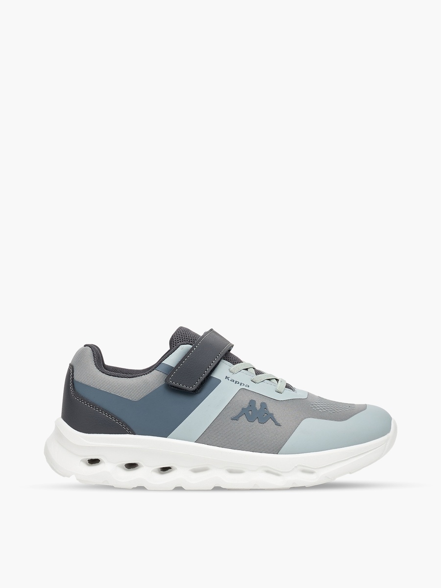 Logo Print Hook and Loop Sports Shoes