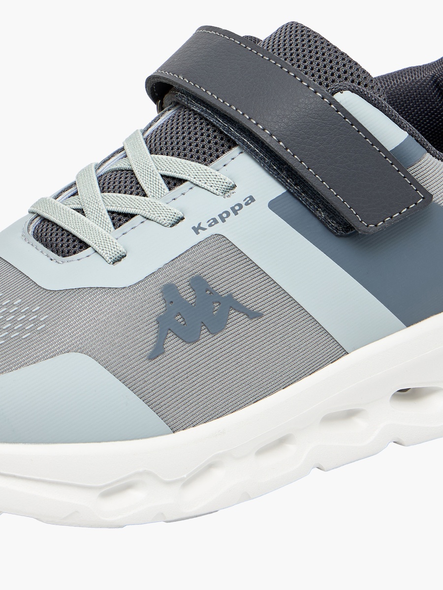 Logo Print Hook and Loop Sports Shoes