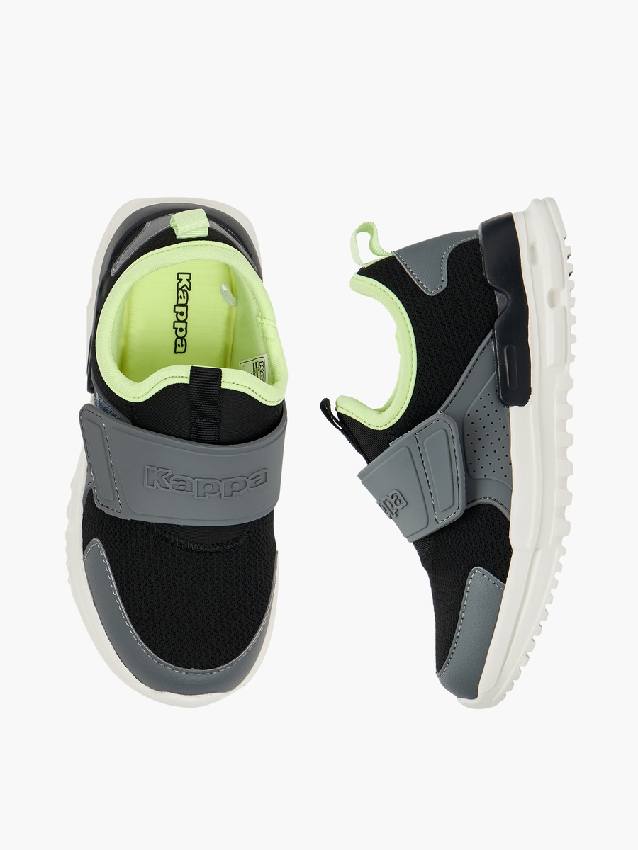 Panelled Hook and Loop Sports Shoes