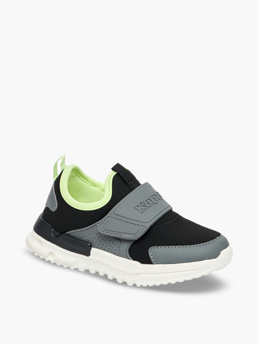 Panelled Hook and Loop Sports Shoes