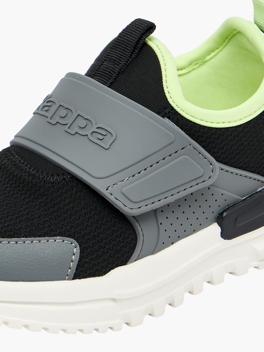 Panelled Hook and Loop Sports Shoes