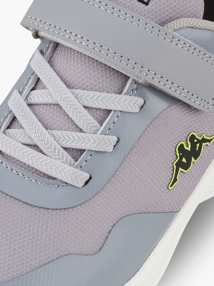 Logo Print Hook and Loop Sports Shoes