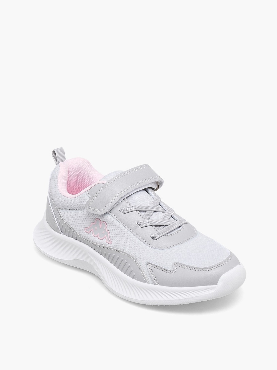 Panelled Hook and Loop Sports Shoes