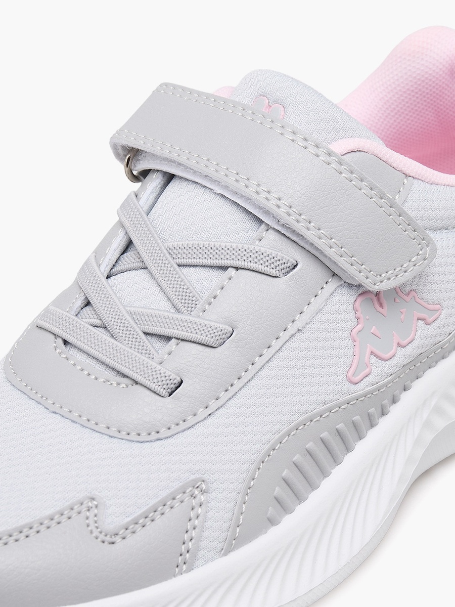 Panelled Hook and Loop Sports Shoes