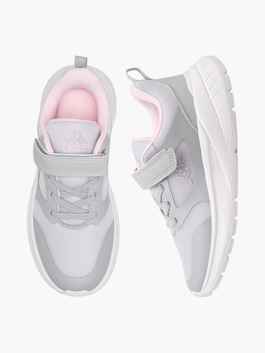 Panelled Hook and Loop Sports Shoes