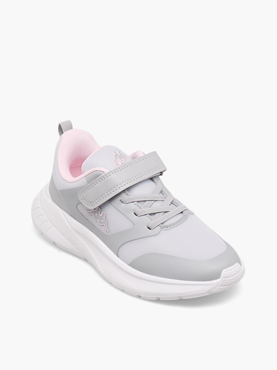 Panelled Hook and Loop Sports Shoes