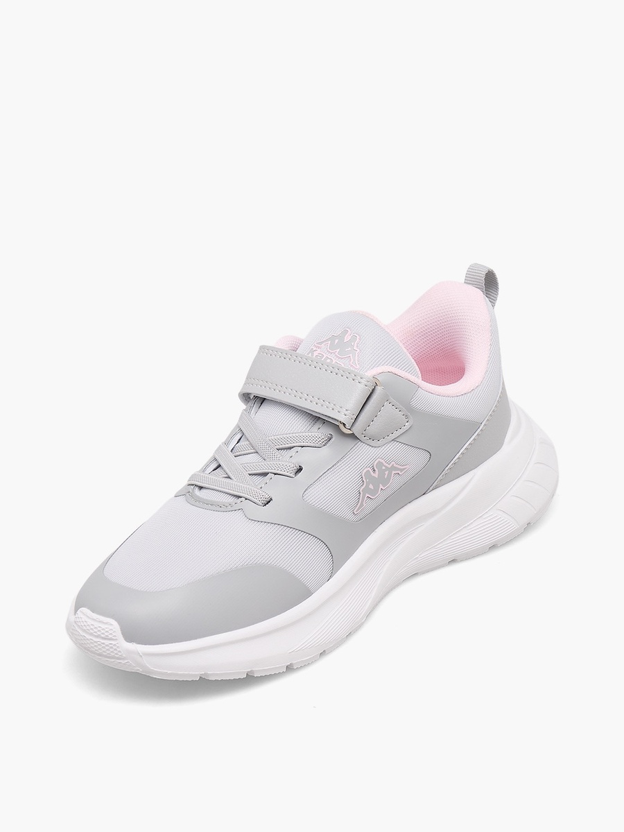 Panelled Hook and Loop Sports Shoes