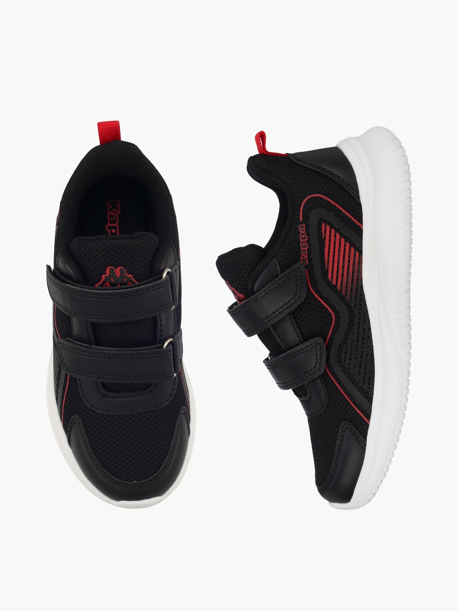 Panelled Hook and Loop Sports Shoes