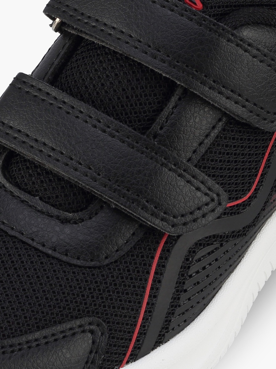 Panelled Hook and Loop Sports Shoes