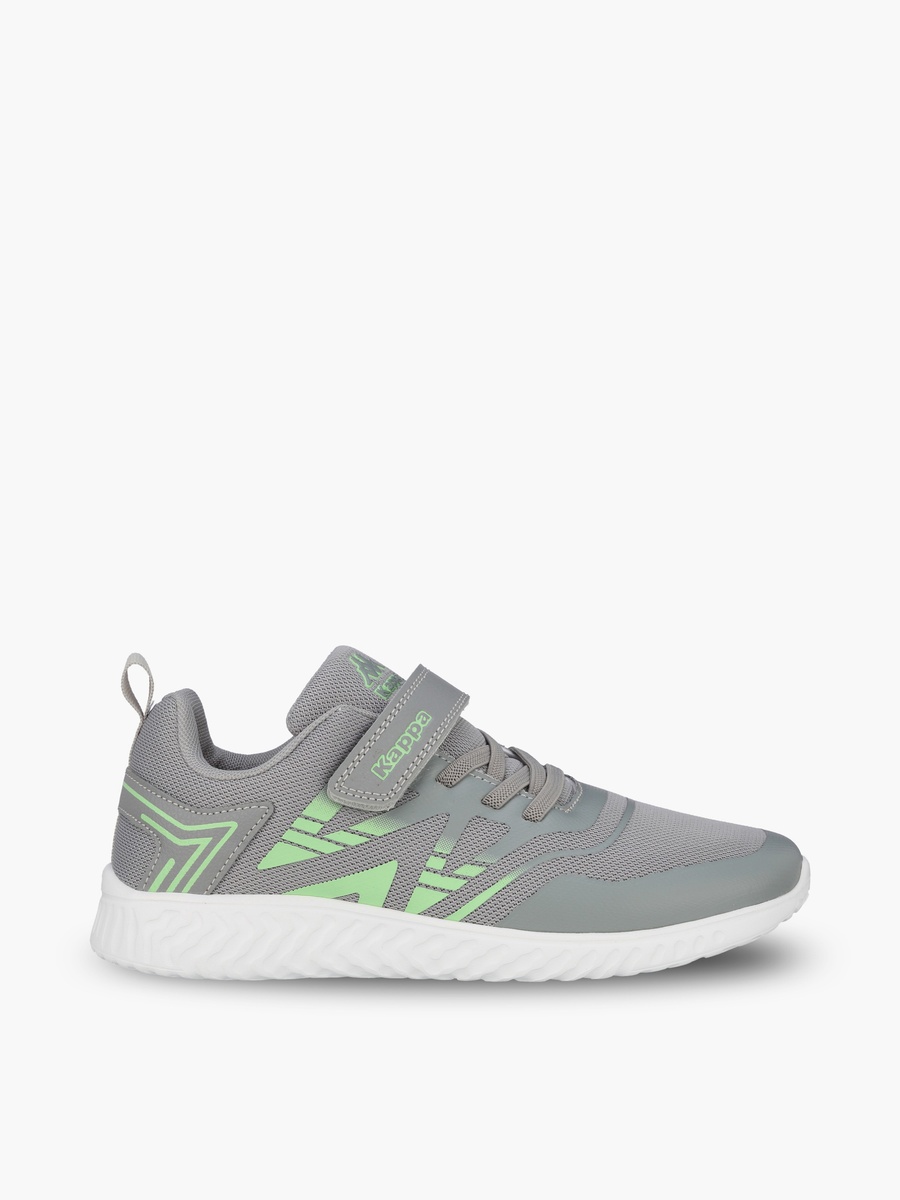 Logo Print Hook and Loop Sports Shoes
