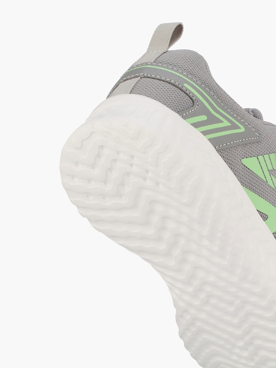 Logo Print Hook and Loop Sports Shoes