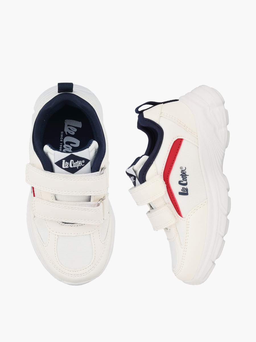Logo Hook and Loop Sneakers