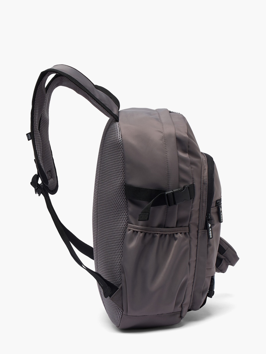 Solid Backpack with Detachable Pouch