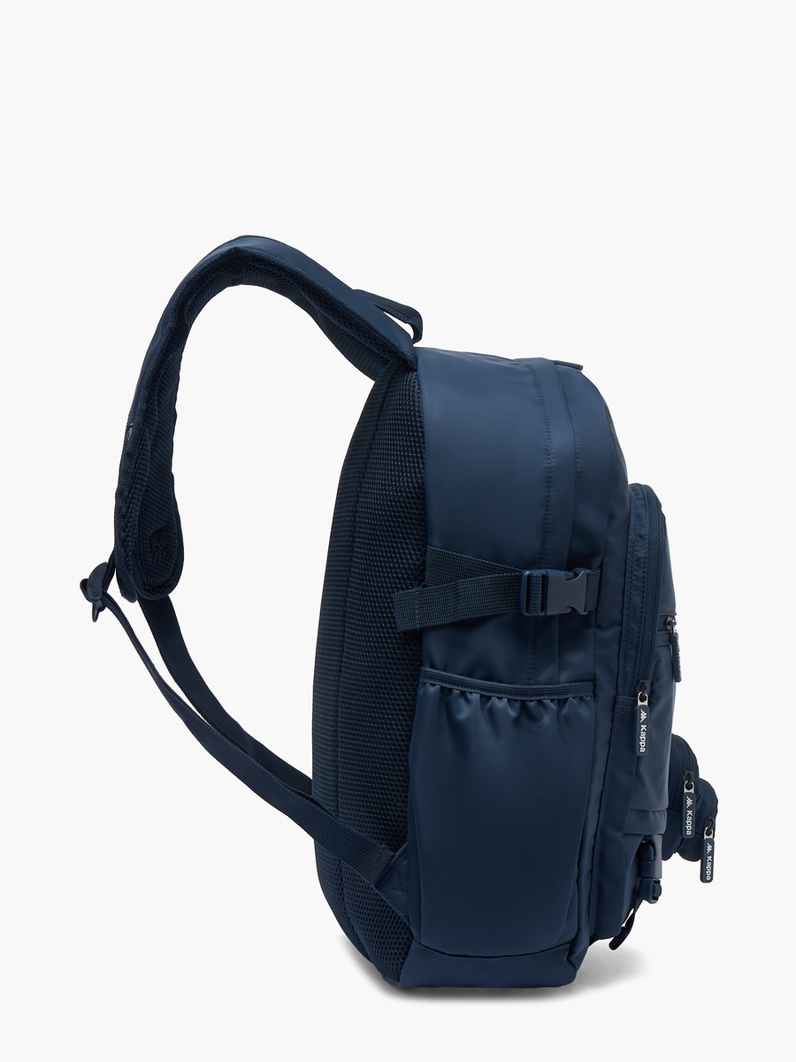 Solid Backpack with Detachable Pouch