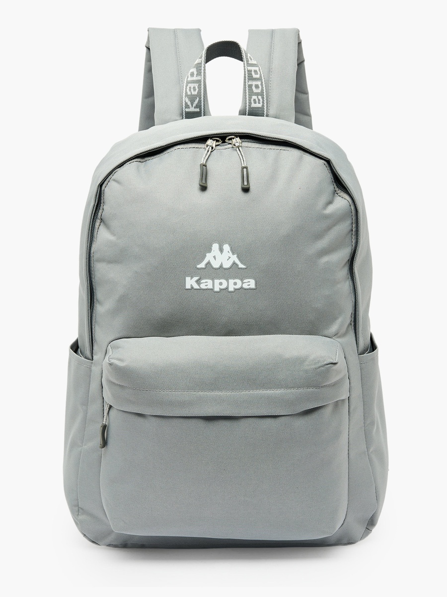 Logo Print Backpack with Adjustable Straps