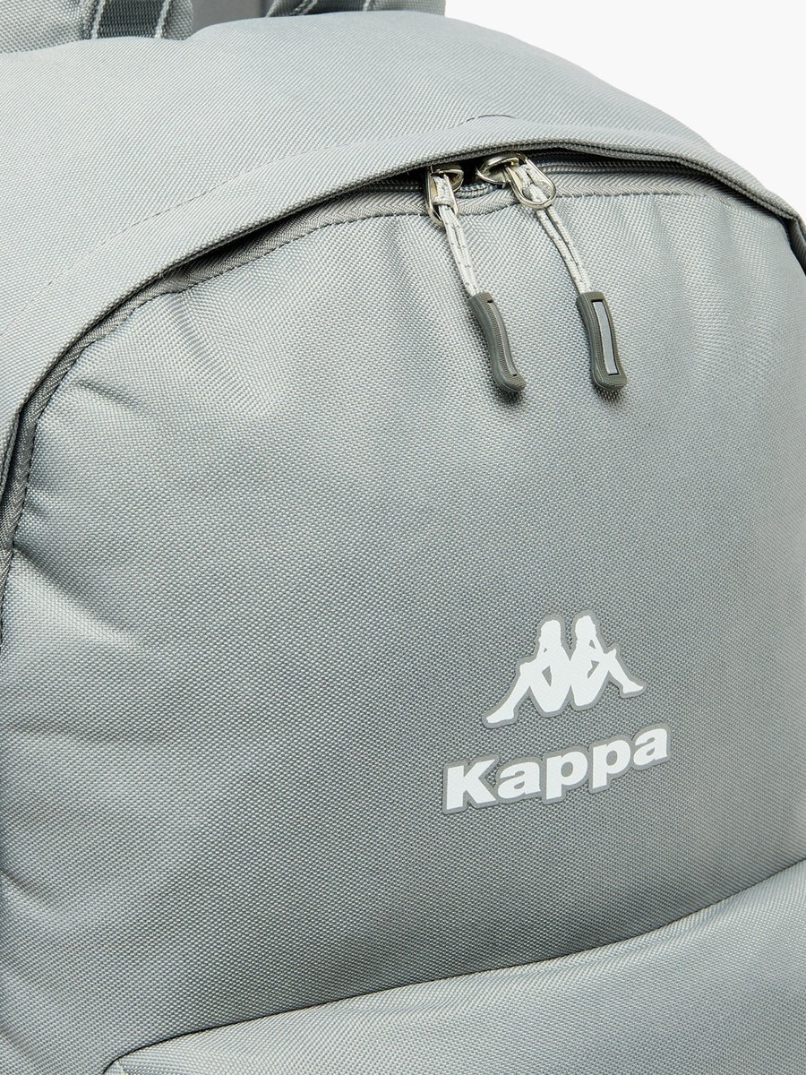 Logo Print Backpack with Adjustable Straps